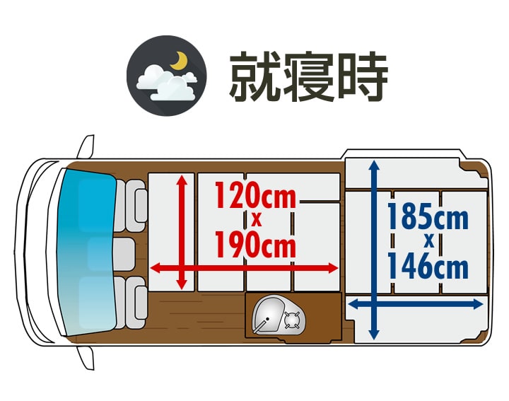 VERTICE展開図(就寝時)